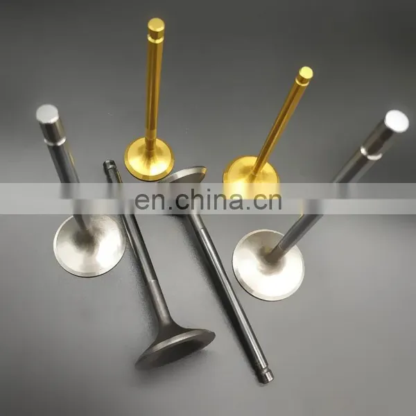 Black Nitride Gold Titanium Engine Valve For Honda Prelude H23A 2.3L NON-VTEC 92-96 in 14711-PT2-000 ex 14721-PT2-000 photo-6