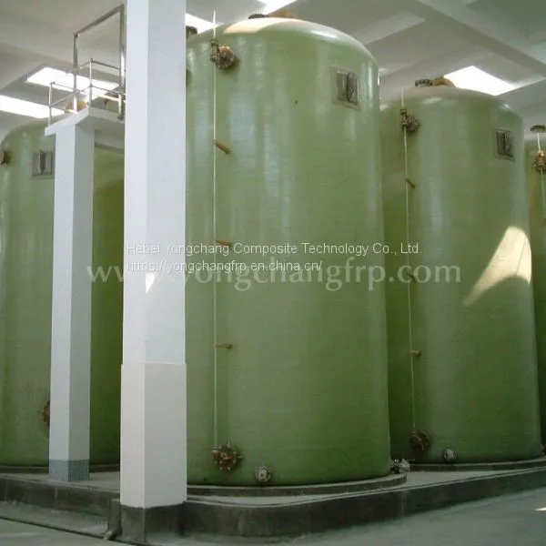 FRP Nitrogen Sealed Water Tank Fiberglass Water Storage Tanks Fiberglass Tank for Sale FRP Storage Tank