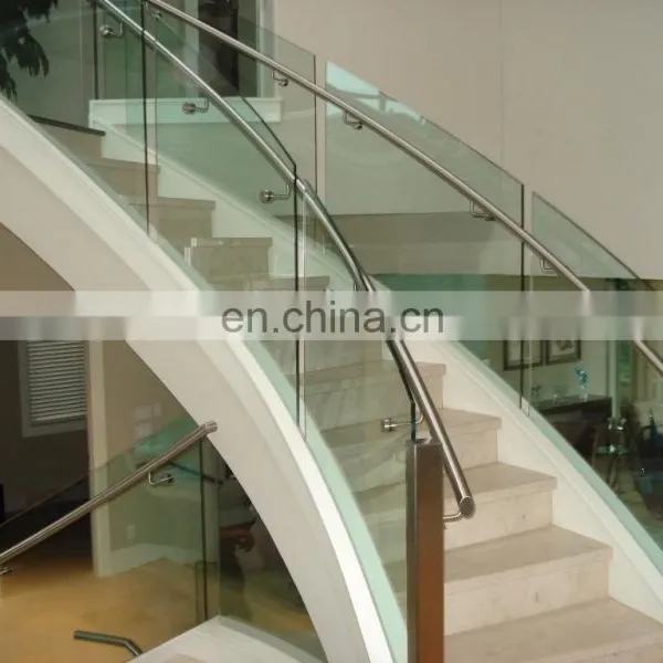 High Quality 10mm Clear Tempered Glass Stairway Factory photo-3