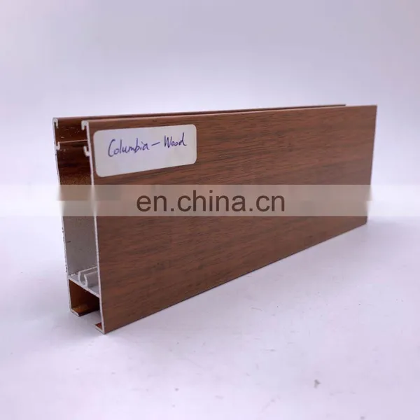 Shengxin Wood Grain Aluminium Profile for Building and Decoration photo-3