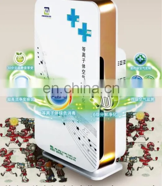Portable Desktop Filter Freshener Ionic Air Purifier Cleaner for Home Personal Use photo-2