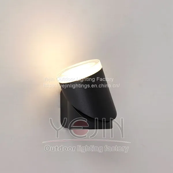 1 Head 5W Outdoor 355 Degree Adjustable Light LED Wall Lighting YJ-3201 Outdoor Lighting Experts Supplier photo-3