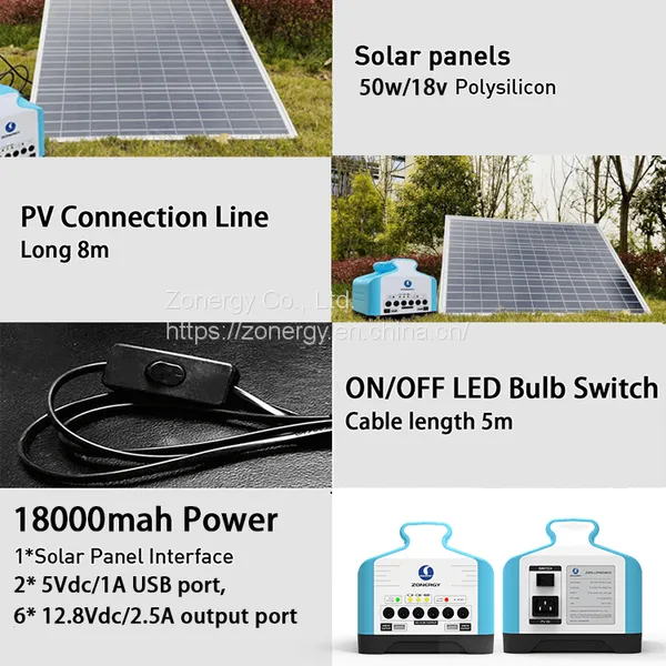 ZONERGY Lithium Iron Phosphate Mini Power Bank 50w Polycrystalline Solar Panel photo-4