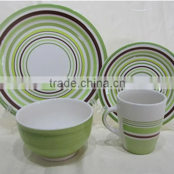 Porcelain Dinner Set With Gift Box Fine Hand Printed Dinner Set With Stoneware Material photo-5