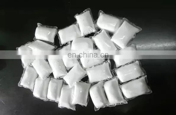 PVA/PVOH Laundry Detergent Pods Packing Machine Water Soluble Laundry Capsules Making Machine photo-3