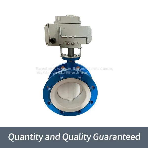ROM Toelke Intelligent Electric Actuators Are Fine Small QC External Regulation Butterfly Valve photo-5