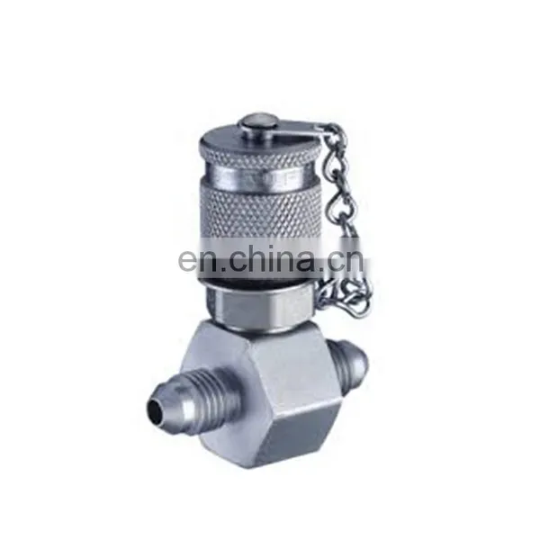 Standard Hydraulic Test Fittings Test Coupling Complete With Straight Fitting CAT Female Test Coupling