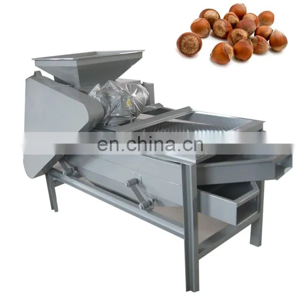 Almond Hazelnut Shell Cracking Machine Shelling Production Line 500kg photo-5