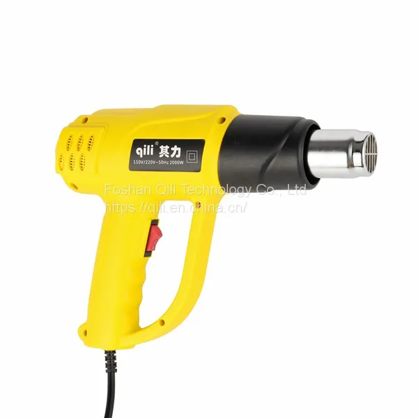 Qr-986b Qili Quality Choice Side Wheel Dial Thermostat Intelligent Adjustable Temperature Hot Air Gun photo-3