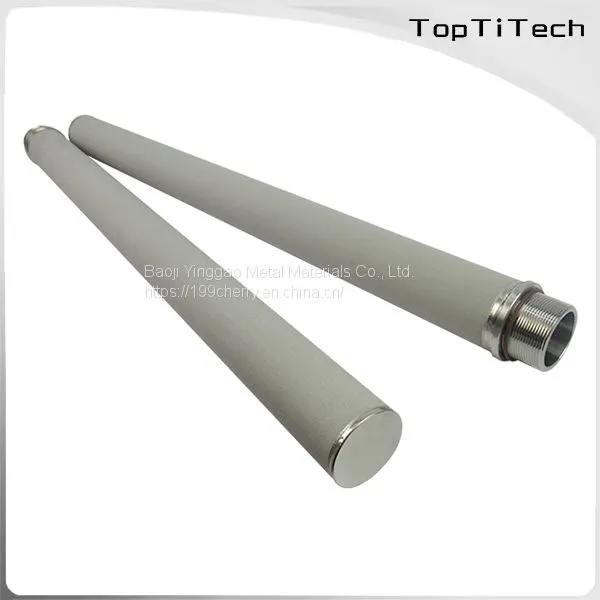 10um Titanium Sintered Porous Metal Filter Cartridge photo-2