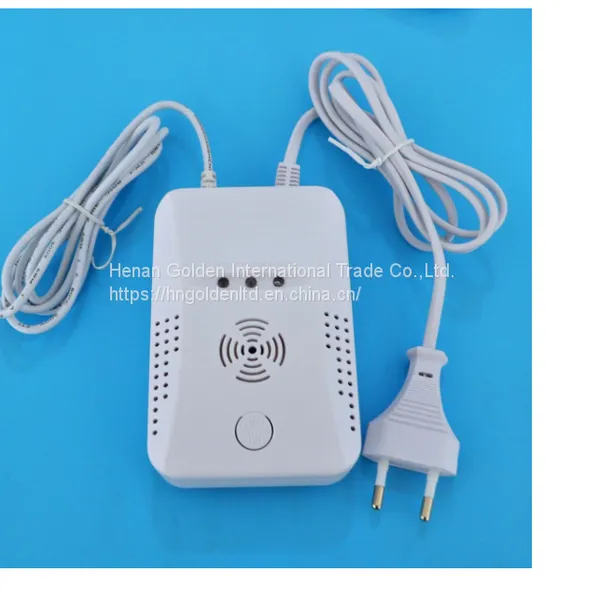 Home Propane Gas Alarm Detector With Shut off Valve