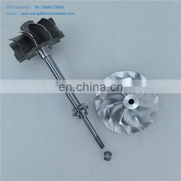 HE451V Rotor 2882111 Turbocharger Shaft ISX ISX15 Engine 3792586 3783568 2882004 2881807 2882111rx Turbo Turbine Wheel photo-2
