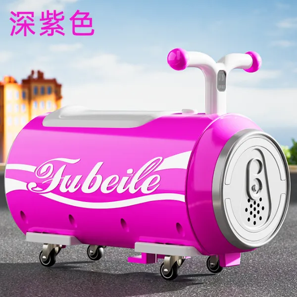 Children\'s Coca Cola Scooter, Can Leaping Scooter, Child Can Ride Peanut Scooter（Wechat:13510231336）