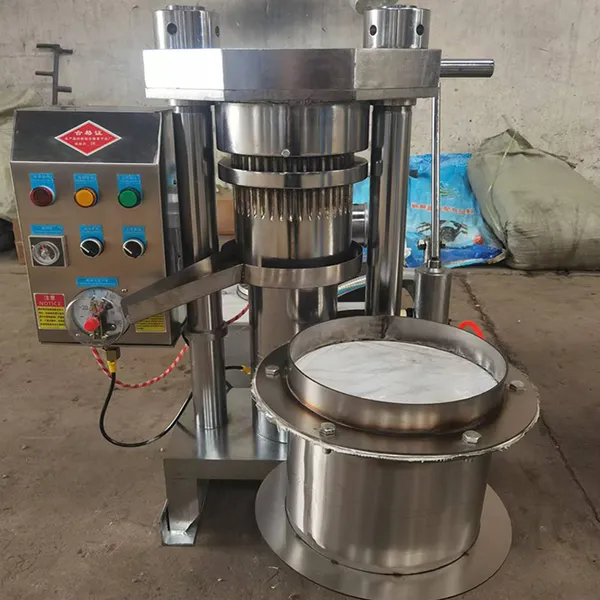 Stainless Steel Hydraulic Oil Press Machine 6YL Series With CE Certification photo-3