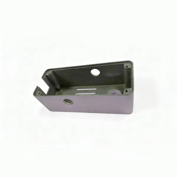 Custom Violet Controller Sheet Metal Fabrication Aluminum Sheet Die-cast Shell Aluminum Alloy Zinc Alloy Die Casting Service photo-3