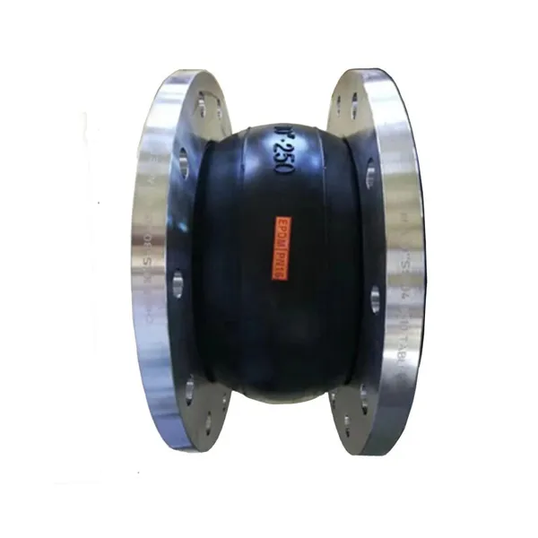 Rubber Joint Epdm Rubber Joint High Quality Flange Type Bellows Flexible EPDM Single Sphere Rubber Expansion Joints photo-2