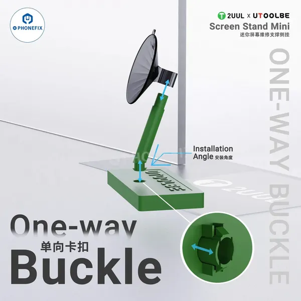 2UUL BH07 Phone Screen Hanging Fixture With Customized Suction Cup photo-4