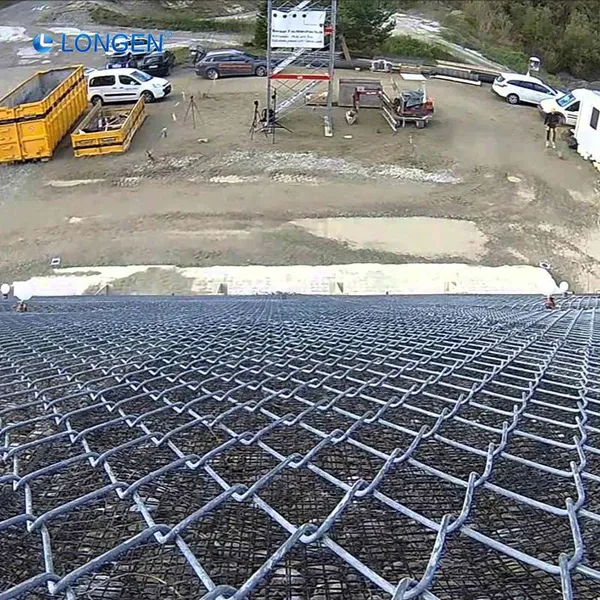 Rockfall Protection Netting G65 3 High Performance Anti Shedding SNS Active Protection Mesh Rockfall Barrier Mesh photo-5
