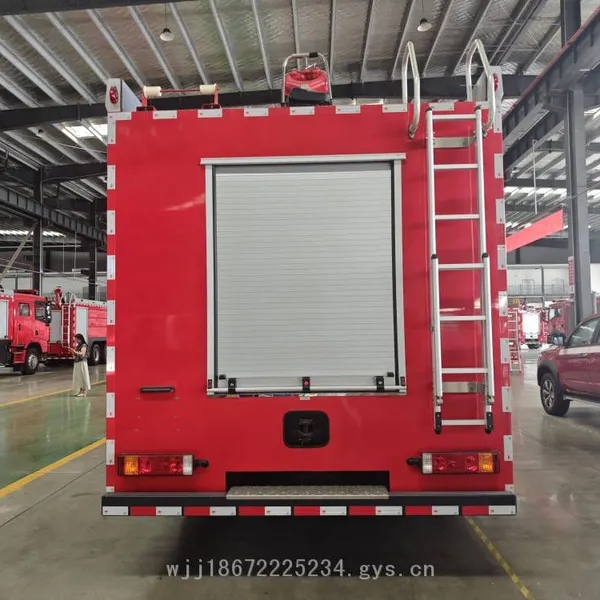 Shaanxi Auto Delong X3000 Heavy-duty Fire Rescue Vehicle, All-round Accessible and High-efficiency Fire Extinguishing Vehicle photo-4