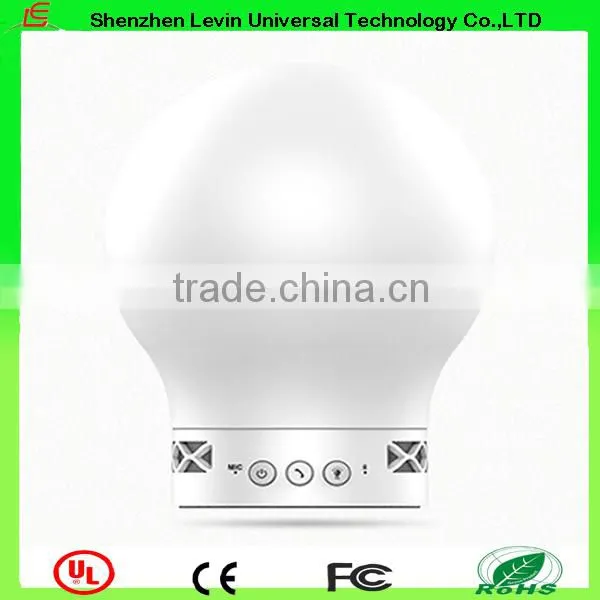 Portable Wireless Color Sensible With Hand Free Phone Call Function Smart Music Bluetooth Lamp Speaker
