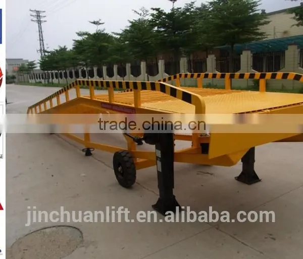 4 Ton Mobile Adjustable Loading Dock Ramp on Sale DCQY-4 photo-3