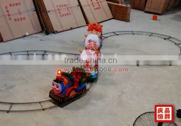QHRT-08 Qingheng Vivid Cartoon Character Electric Toy Train photo-2