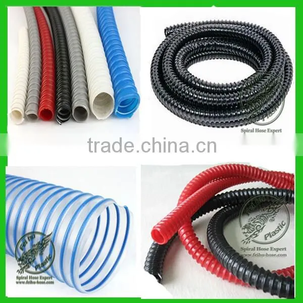 PVC Spiral Hose for Water/plastic Spiral Hose/pvc Transparent Hose photo-2