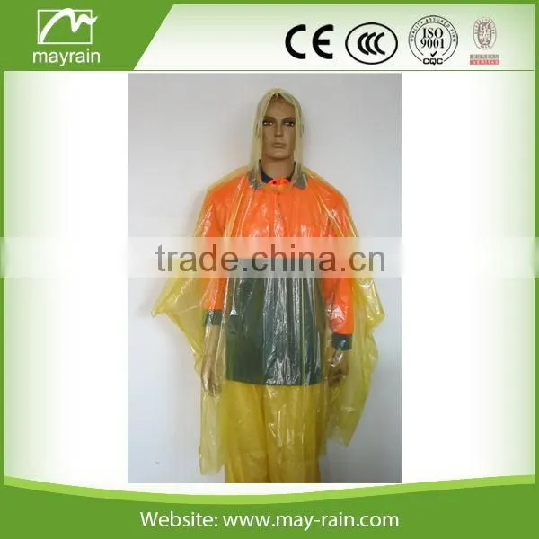 Environmentally Friendly PE Poncho for Adult photo-3