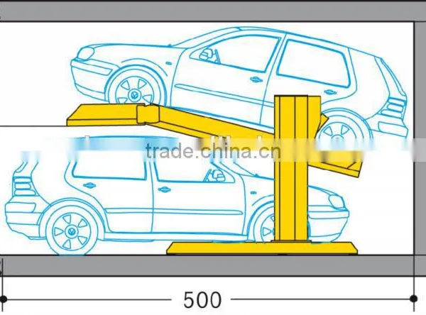 Two Layers Car Lift Parking photo-6