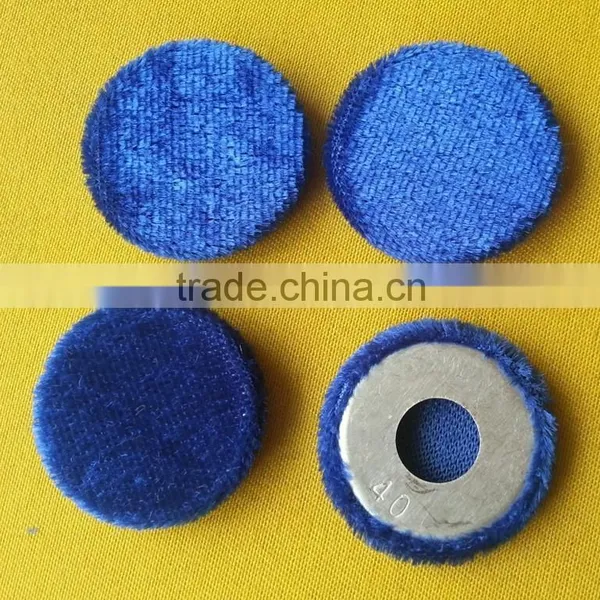 Velvet Fabric Self Covered Button For Women --- F1514 photo-3