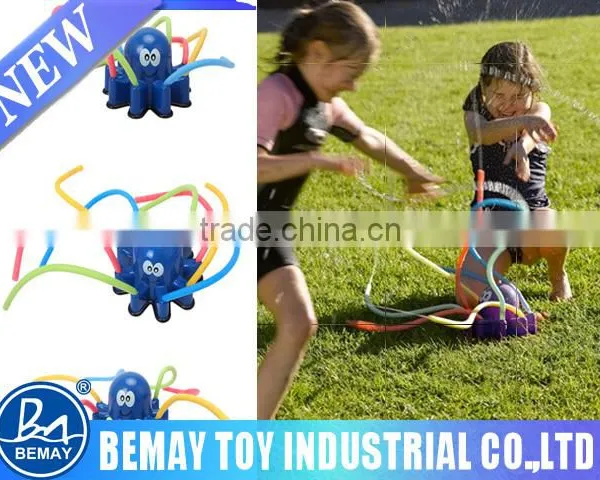 Outdoor Water Spray Octopus Summer Garden Playing Toy