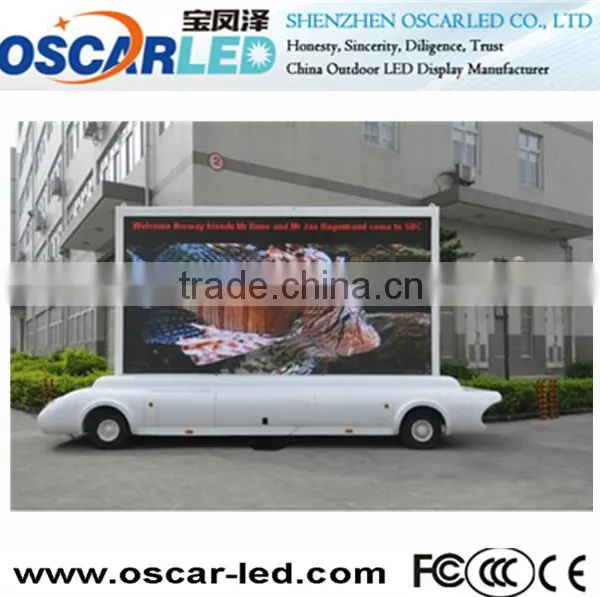 Waterproof and Shockproof Play Full Xxx Video Outdoor Advertising Mobile Led Display/truck Mobile Advertising Led Display photo-4