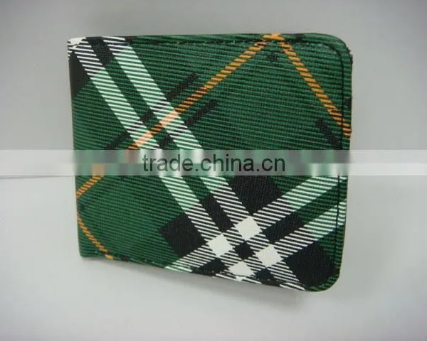 Tartan Pattern Wallet