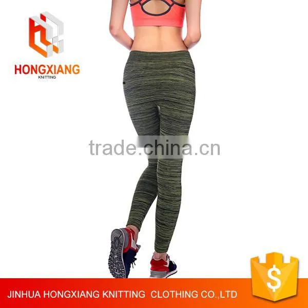 Women Yoga Polyester Sexy Compression Sports Pants photo-4