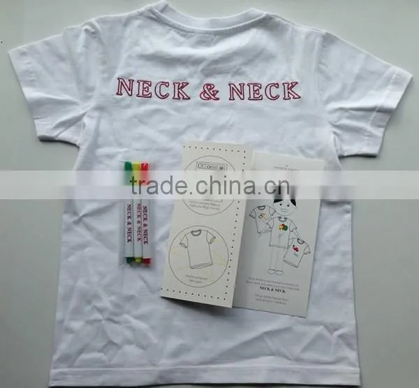 Diy T-shirt With Color Pen for 8 Years Old Kids photo-2