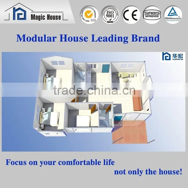 Ready Made Easy Assembled Sandwich Panel Prefabricated Houses Low Cost photo-3