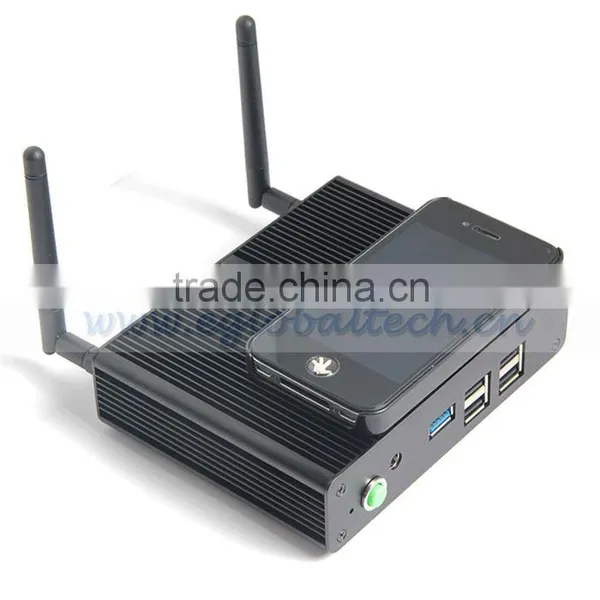 Bay Trail Fanless Barebone PC Mini Nuc Computer Intel Celeron Dual Core N2810 HTPC 1080P Kodi Windows Android photo-4