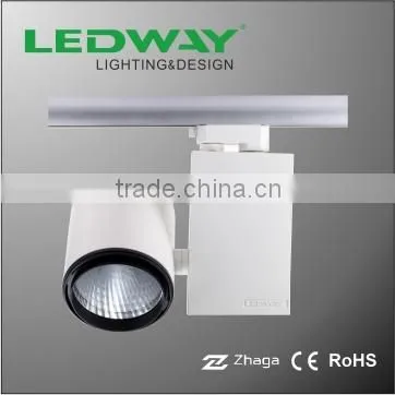 25W LED COB Track Light Horizontal 4 Wires