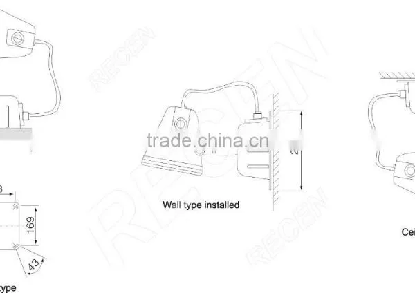 China Supplier High Power 70 100 150 Watt Shockproof Gas Dis-charge Industrial Light Small Project Lamp RGT627 photo-3