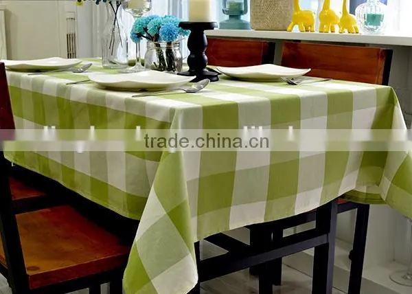 High Quality Gingham Table Cloth Table Cover for Restaurant photo-2