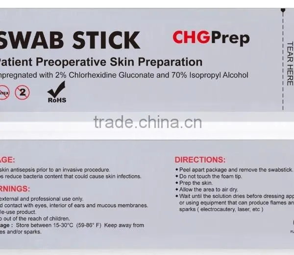 CHG Prep Swab(High Quality) photo-2