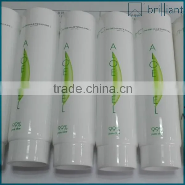 Semi-product Cosmetics Circular pe Soft PE Plastic Tube With Flip Top Cap
