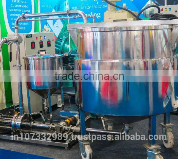 Mayonnaise Plant 500 Litres per Hour