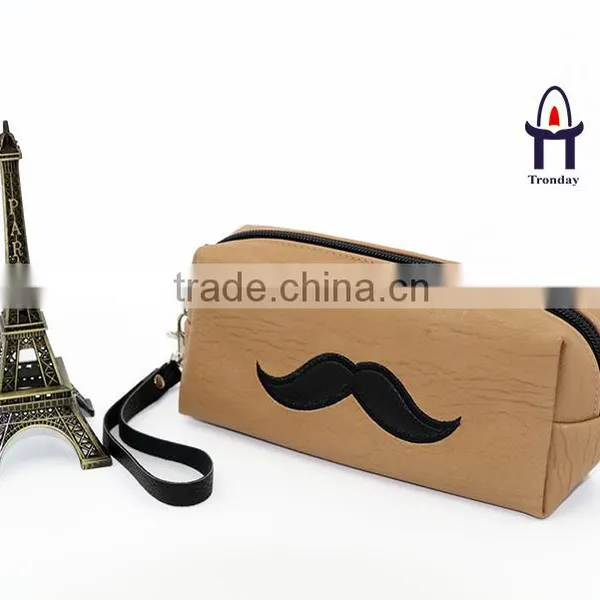 China Supplier PU Leather Purse Clutch Bag Handle Leather Bag photo-5
