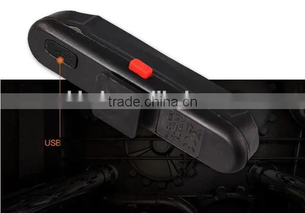 Factory Direct IP68 High Brightness LED 100 Lumen Bike Rear Light photo-3