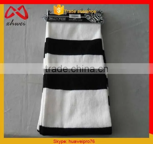 White and Balck Logo Scarf for Adults photo-5
