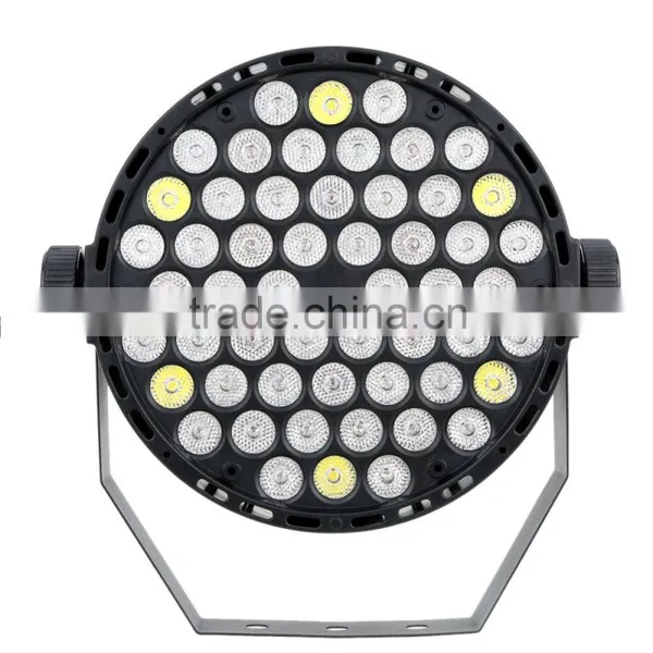 Professional 54W 54LEDs Stage Lighting Auto/Master/Slave/DM512 RGBW LED PAR Light Strobe 8 Channel Party Disco Show AC100 -240V photo-2