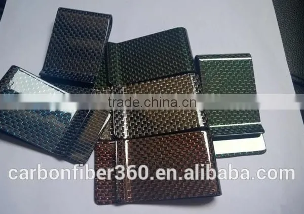 High Polish Finished Carbon Fiber Money Clip, Carbon Fiber Wallet Clip photo-4