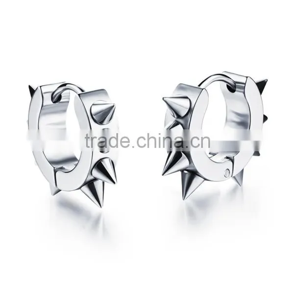 2016 Fashion 316 L Latest Gold Earing Design photo-2