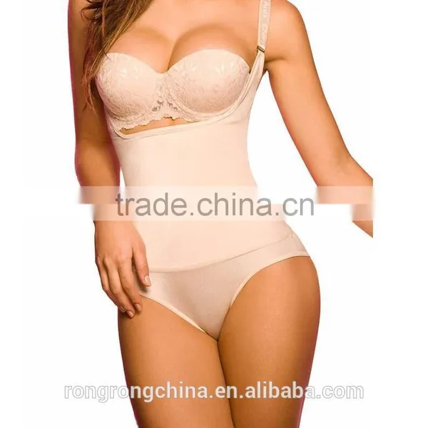 Seamless Firm Control Shapewear Open Bust Bodysuit Body Shaper Black Quality Choice photo-3